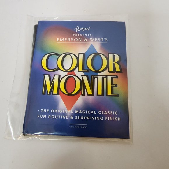 Color Monte Card Trick by Emerson & West - Original USD or EURO version - Picture 2 of 6